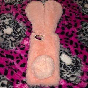Fuzzy bunny iPhone case